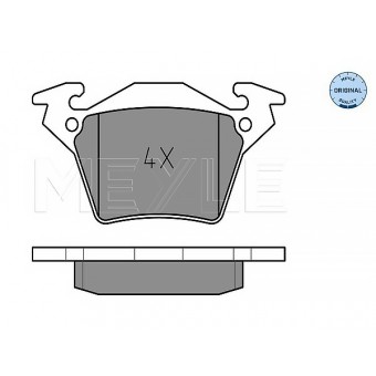 Fren Balatası Vito638 Arka -CDI-